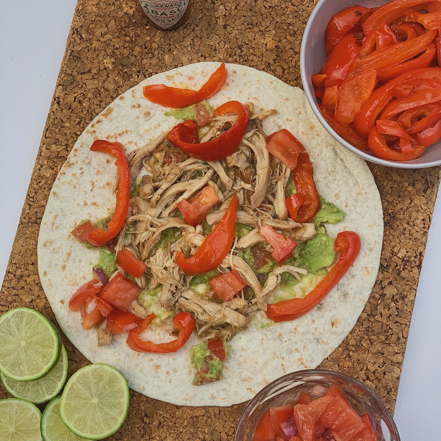 FAJITAS AU POULET🍗 R'Journey
